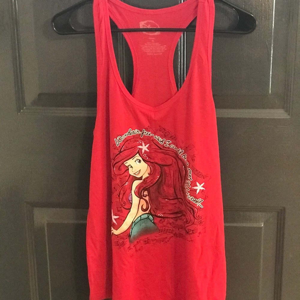 The Little Mermaid tank top